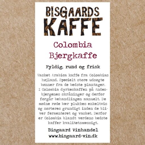 Colombia Bjergkaffe