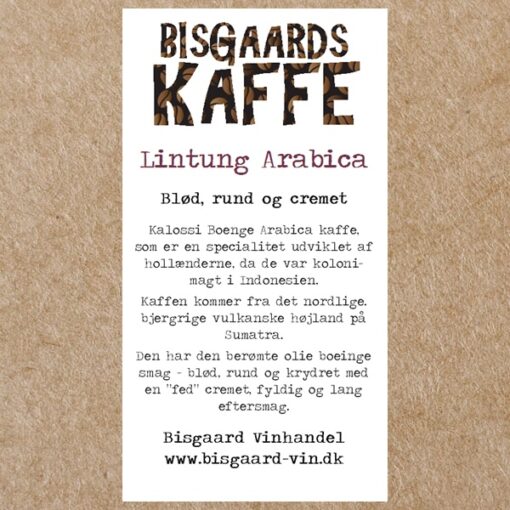 Lintung Sumatra Kaffe