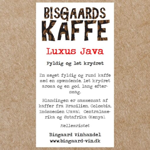 Luxus Java Kaffe