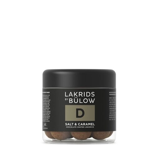 Lakrids by Bülow, D Salt & Caramel, 125 gr.