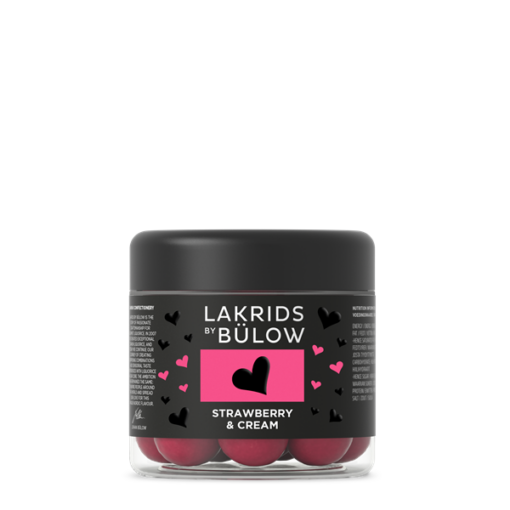 Lakrids by Bülow, Love Strawberry & Cream 125gr.