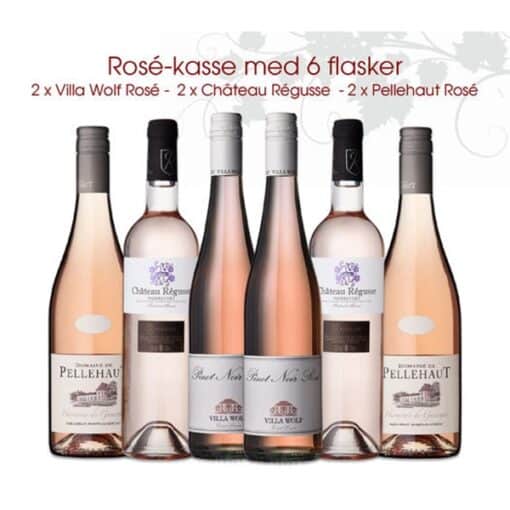 Rosé smagekasse 3 x 2