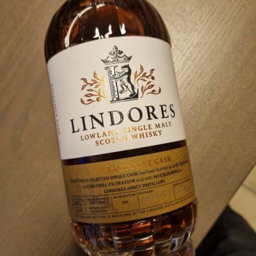 Lindores Lowland Whisky Exclusive Cask Thiron Virgin Oak