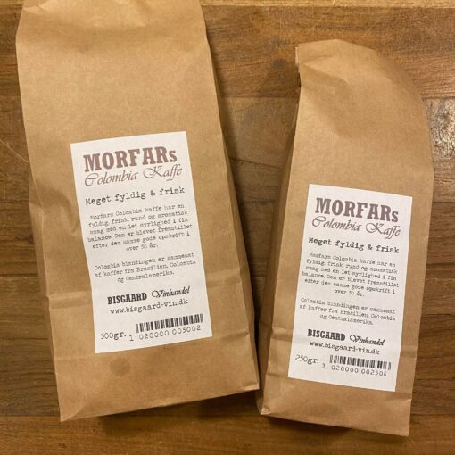 Morfars Colombia kaffe - colombia roast