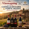 Vinsmagning Castello di Radda & Forte Masso 18.09.26 - Kun 40 pladser